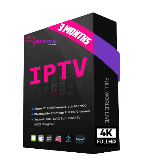 ✅ 3 Months IPTV Subscription ✅