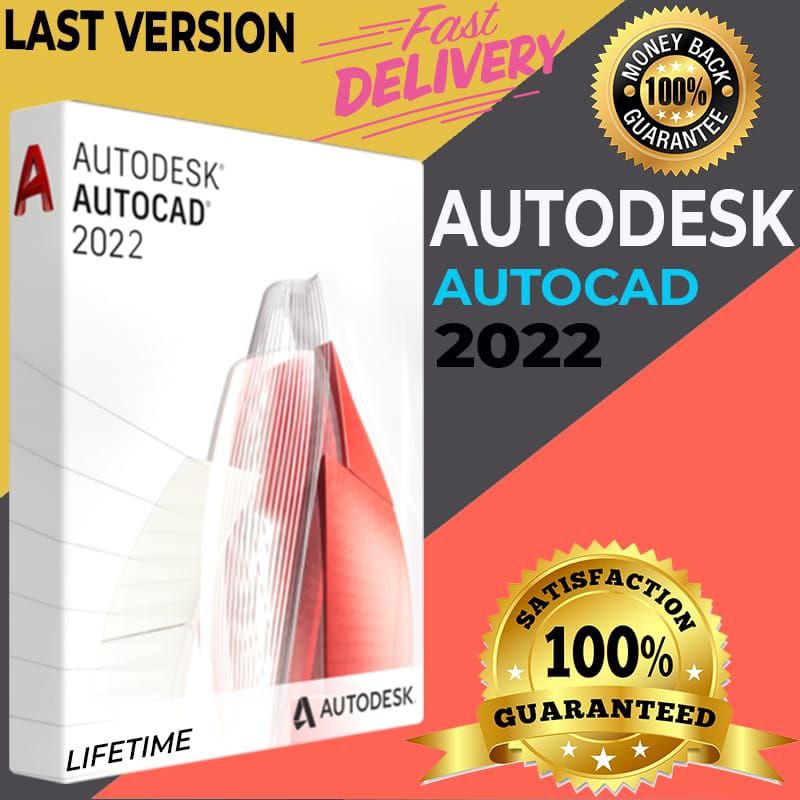 AUTODESK AUTOCAD 2022 ✅ FULL ACTIVATED ✅ LIFETIME LICENSE ✅ FOR MAC & WIN