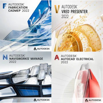 PACK ✅ AUTODESK AUTOCAD 2022 ✅ AUTODESK FABRICATION CADMEP 2022 ✅ AUTODESK VRED PROFESSIONAL 2022 ✅ AUTODESK NAVISWORKS 2022