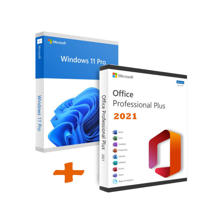 Windows 11 Pro + Office 2021 Pro Plus 1 PC Activation Lifetime